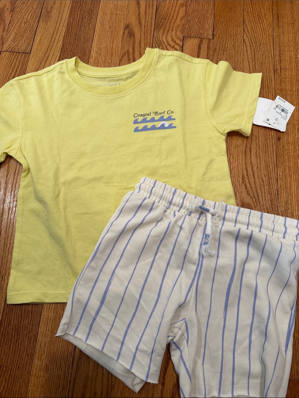 Grayson Mini Toddler Boy Coastal Surf 5T Matching Set Brand New With Tags
